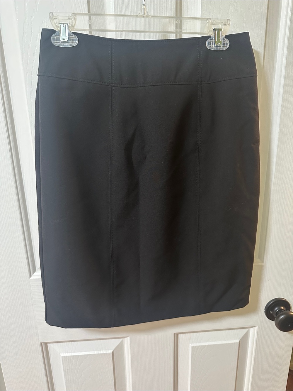 0234 Worthington Classic Black Women's Pencil Skirt‎ size 6